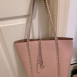Charming Charlie Light Pink Two In One Tote bag